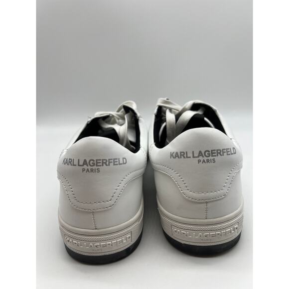 Karl Lagerfeld Paris Sneakers Men's White LF1S1106 Size 8.5M MSRP $299 - Picture 7 of 16